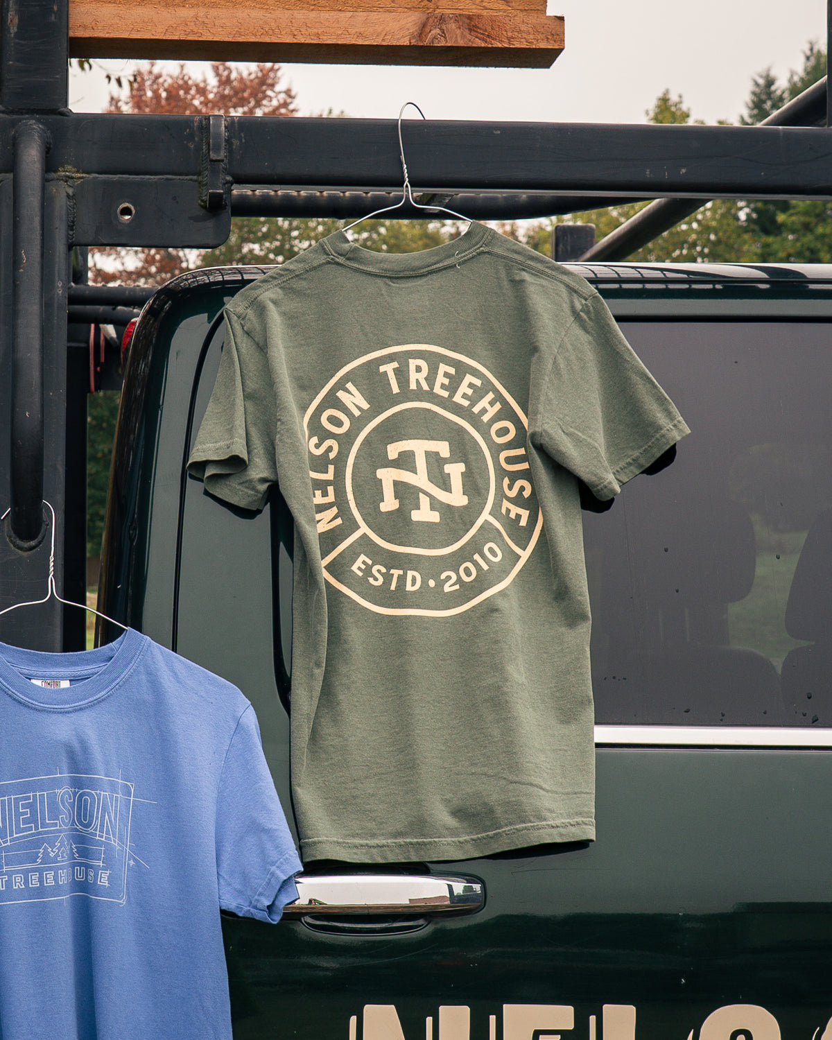 Nelson Treehouse Stamp Short Sleeve Tee
