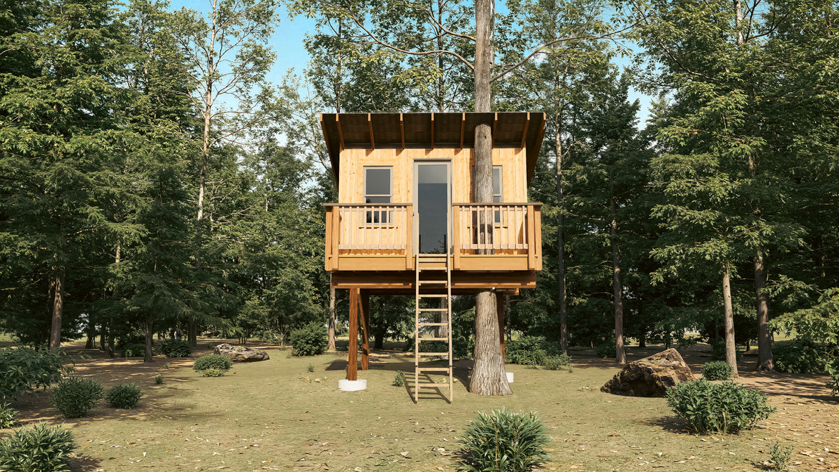 1 Tree - San Juan Tree Fort Plan