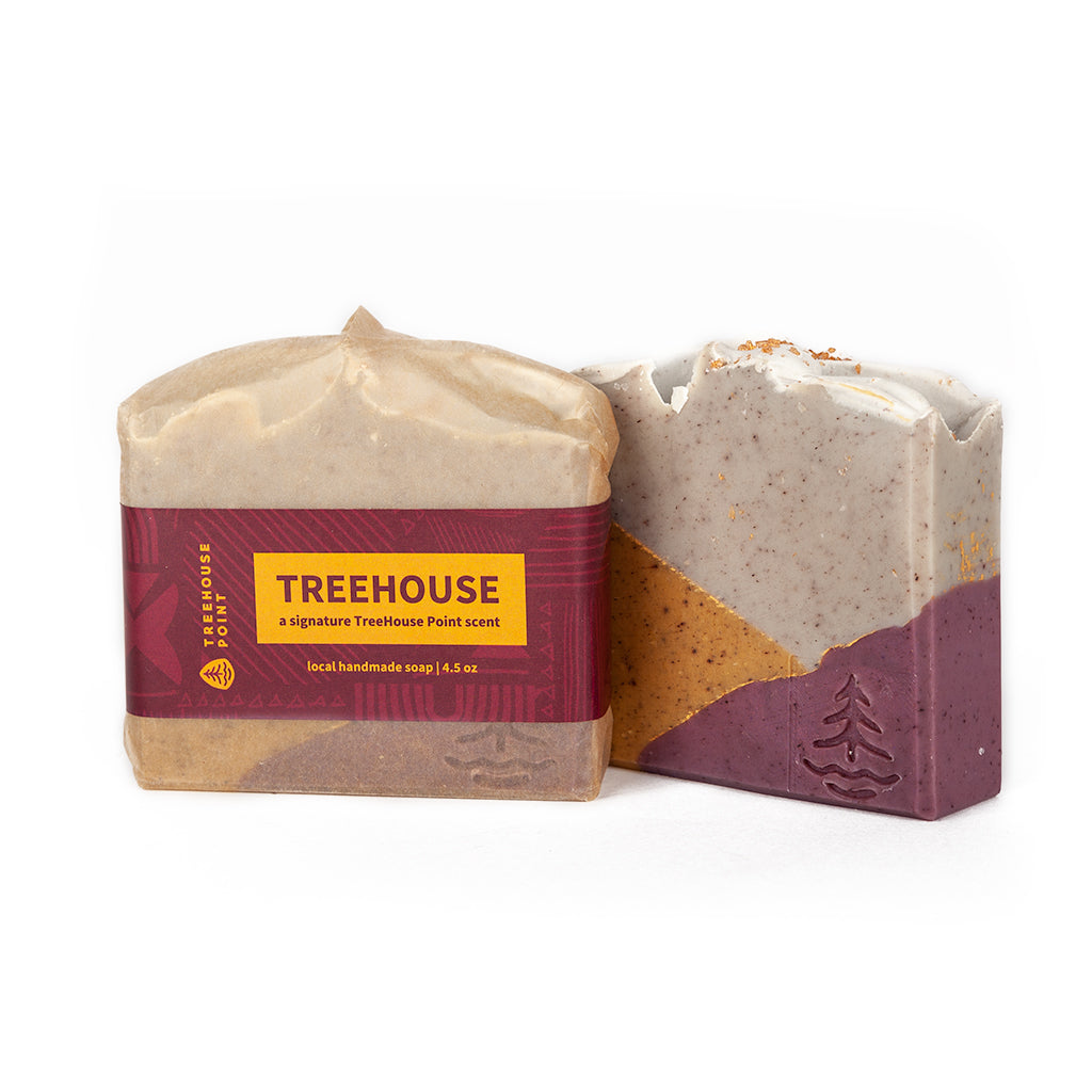 Jabón con aroma exclusivo de TreeHouse Point