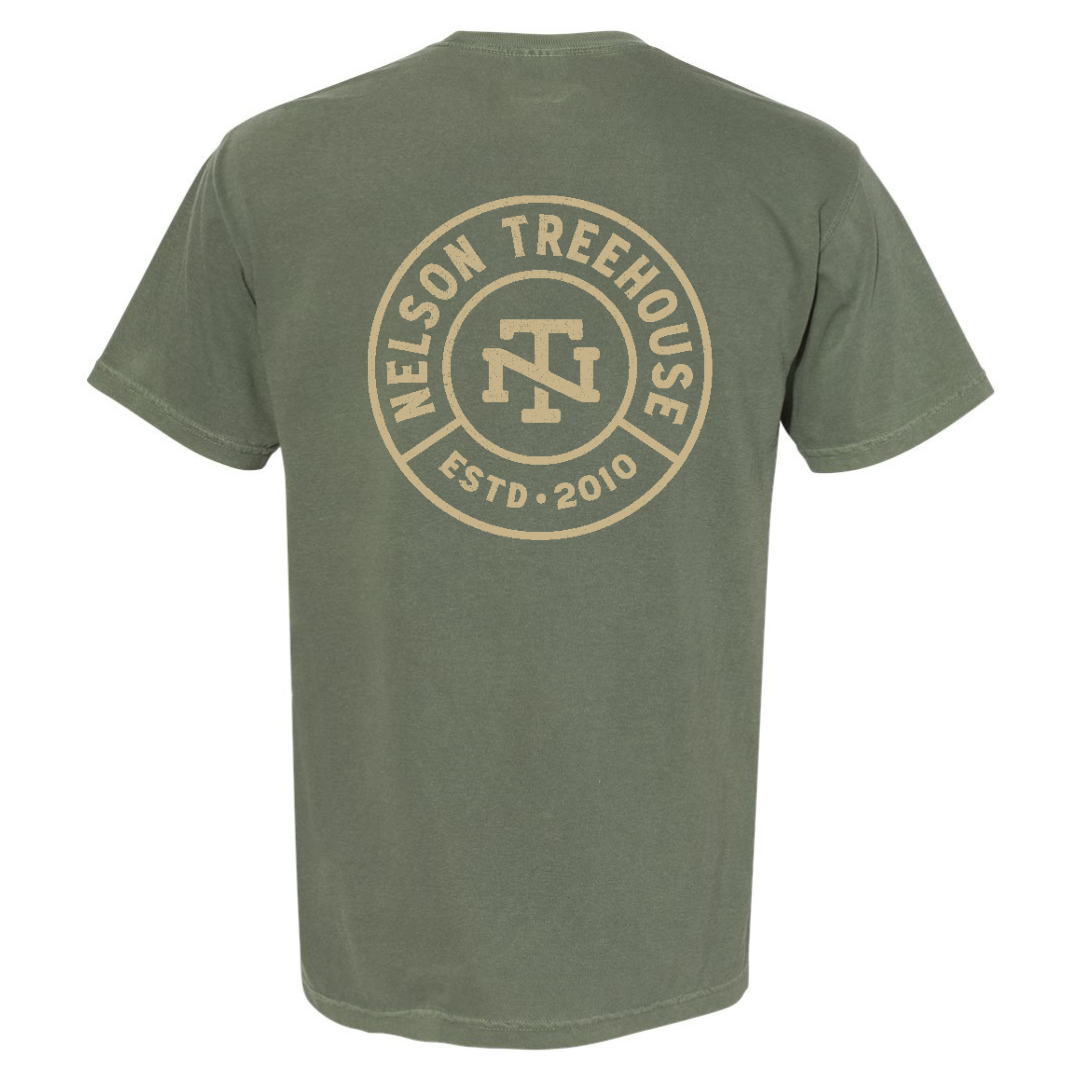 Nelson Treehouse Stamp Short Sleeve Tee