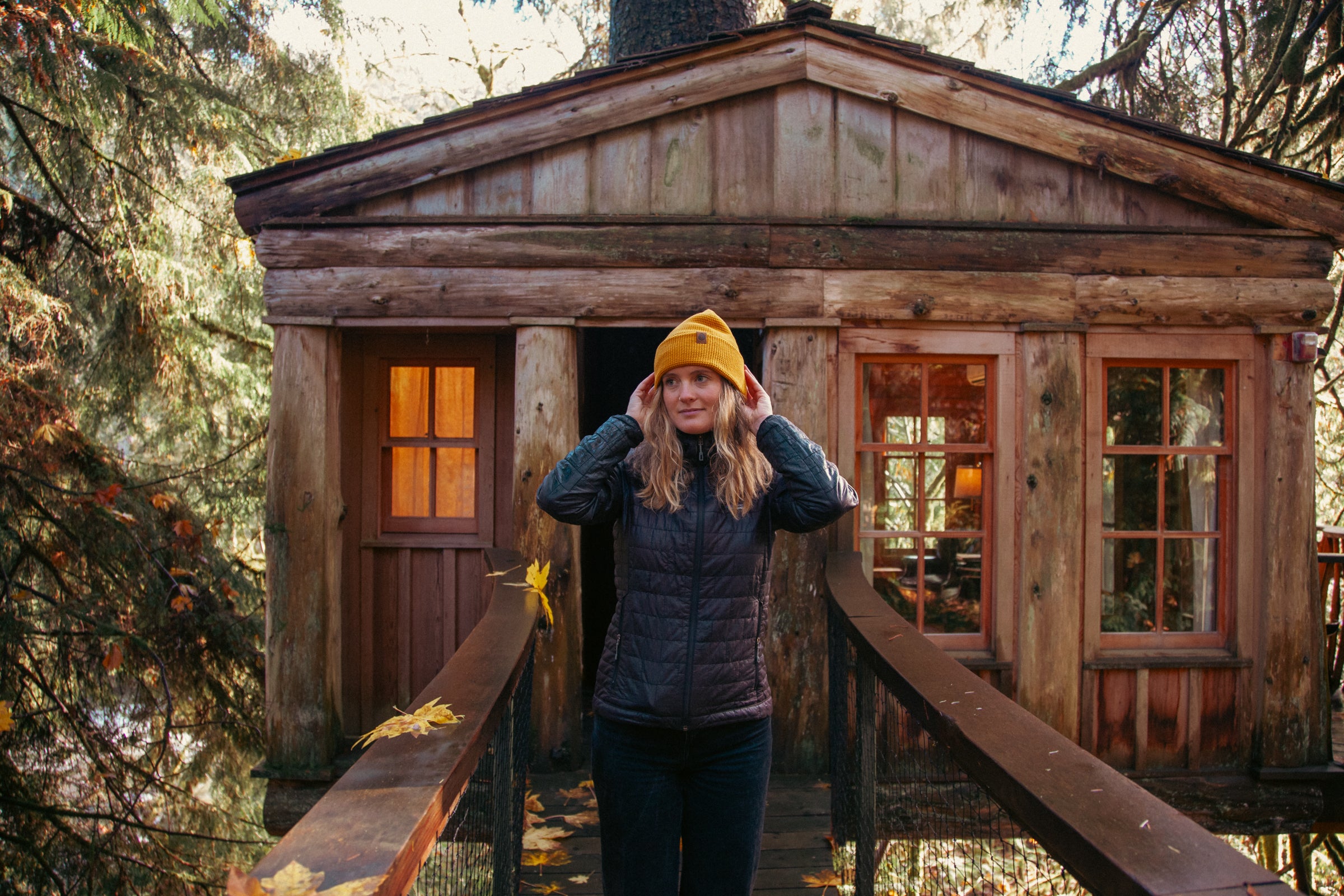 Gorro tipo gofre Treehouse Point