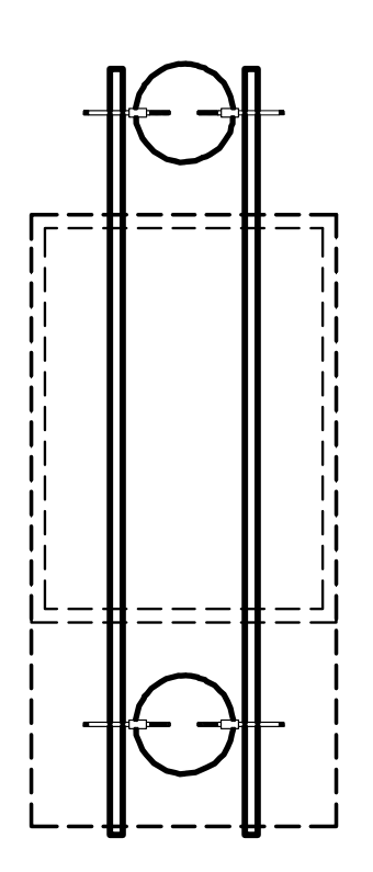 TWO Tree Hardware-Kit ohne Pfosten – Standard-Ast