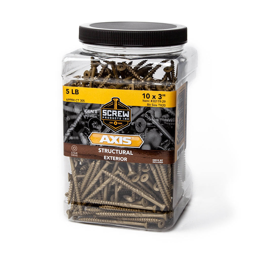 #10x3" – Strukturelle Holzschrauben
