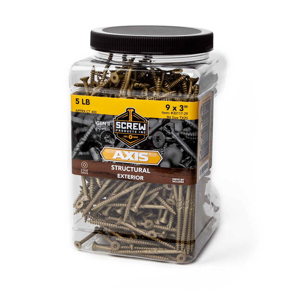 #9x3" – Strukturelle Holzschrauben