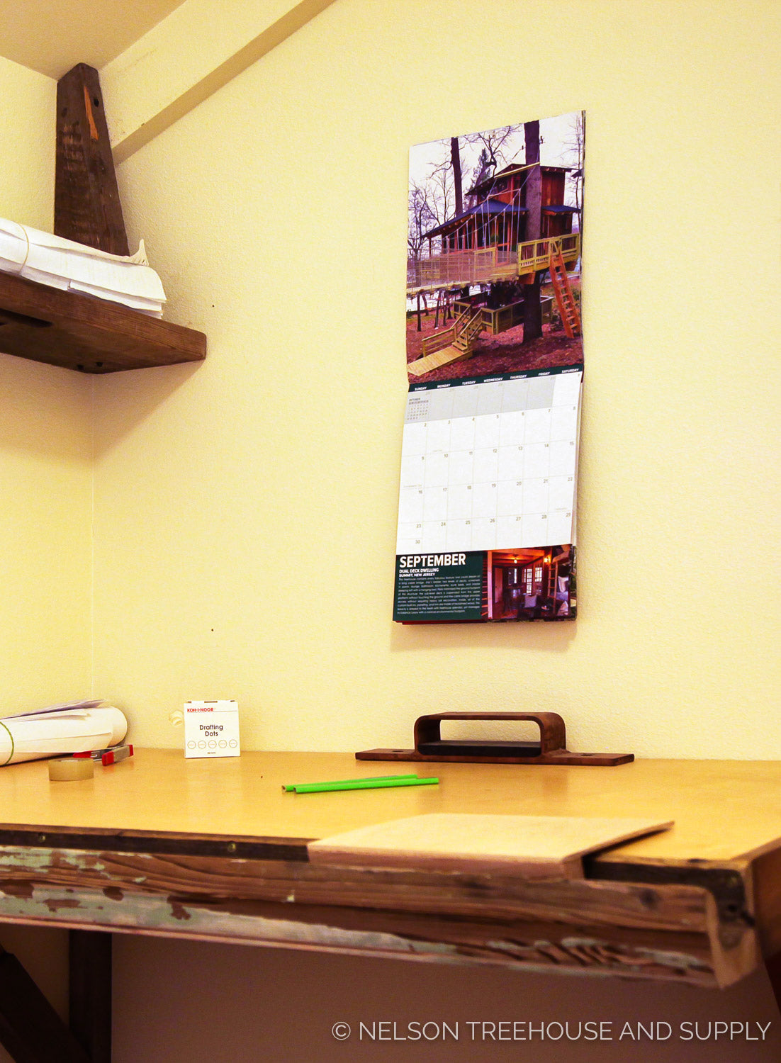 Pete Nelson's 2018 Treehouse Calendar