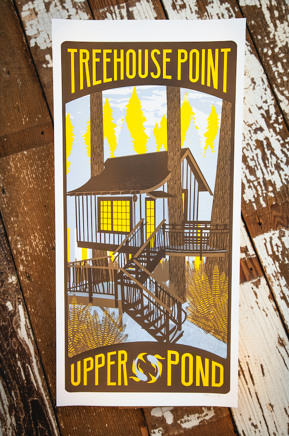 Upper Pond Poster – Zweite Auflage