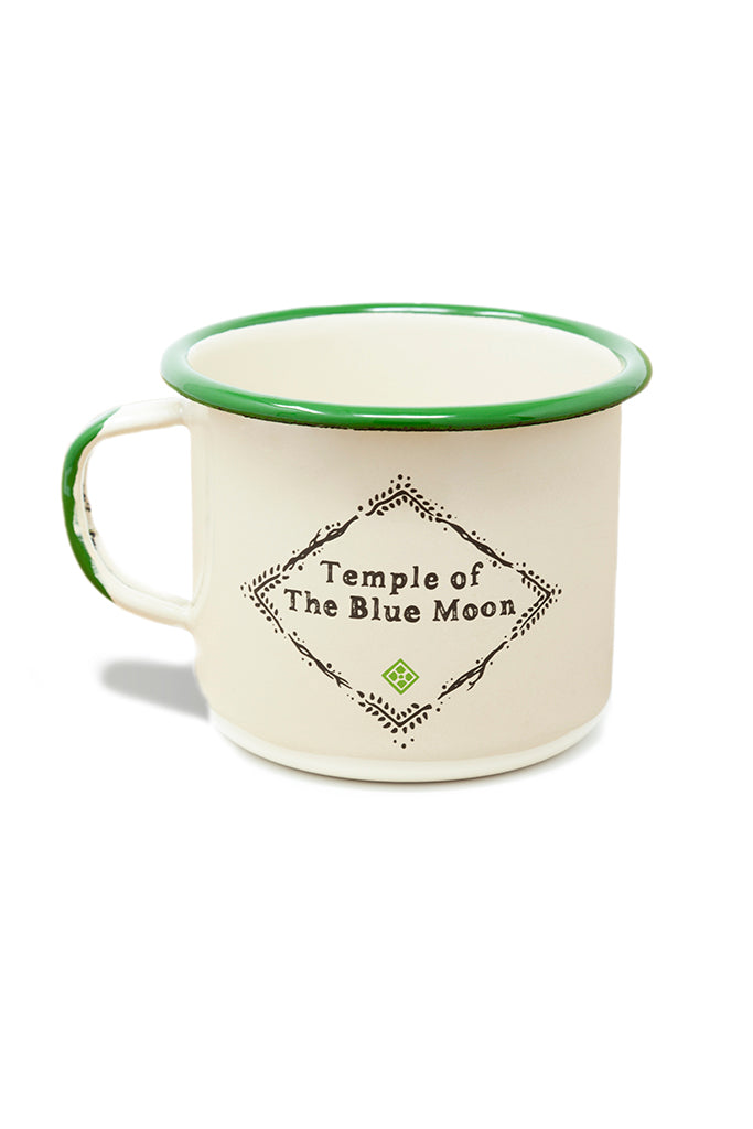 Emaille-Becher – Tempel des Blauen Mondes