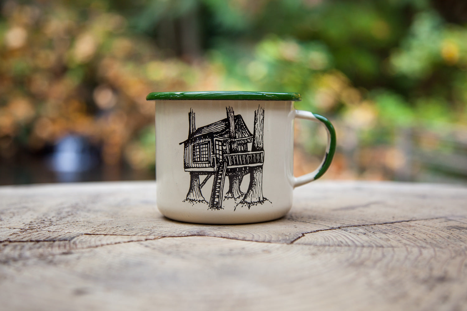Emaille-Becher – Oberer Teich