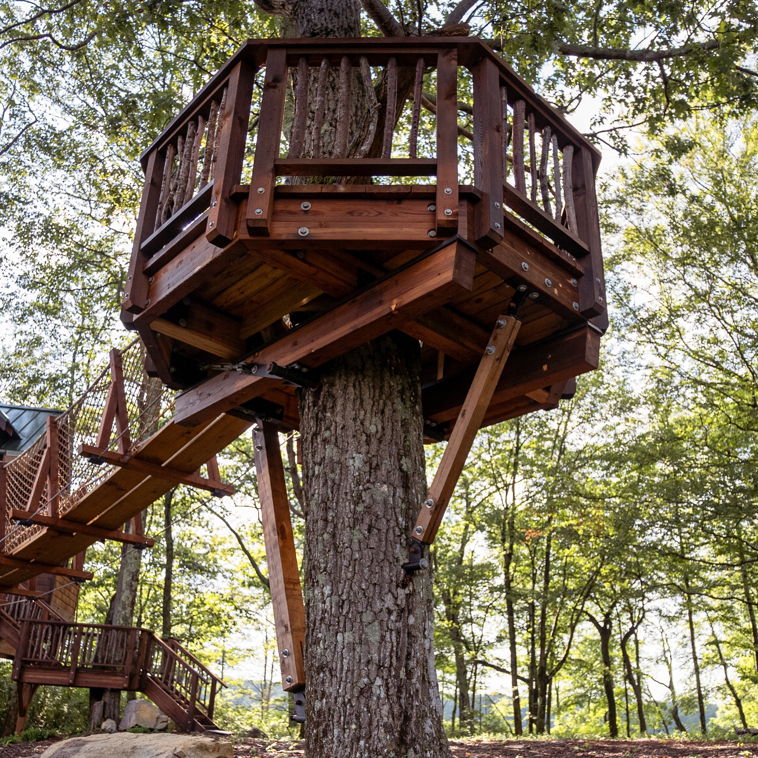 Puntal de madera: retraso de 1"