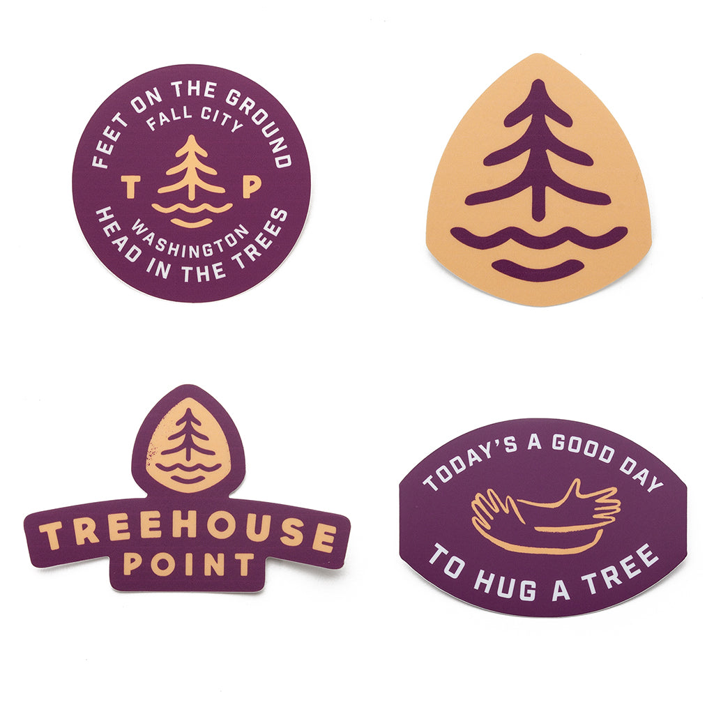 Treehouse Point Sticker Bundle