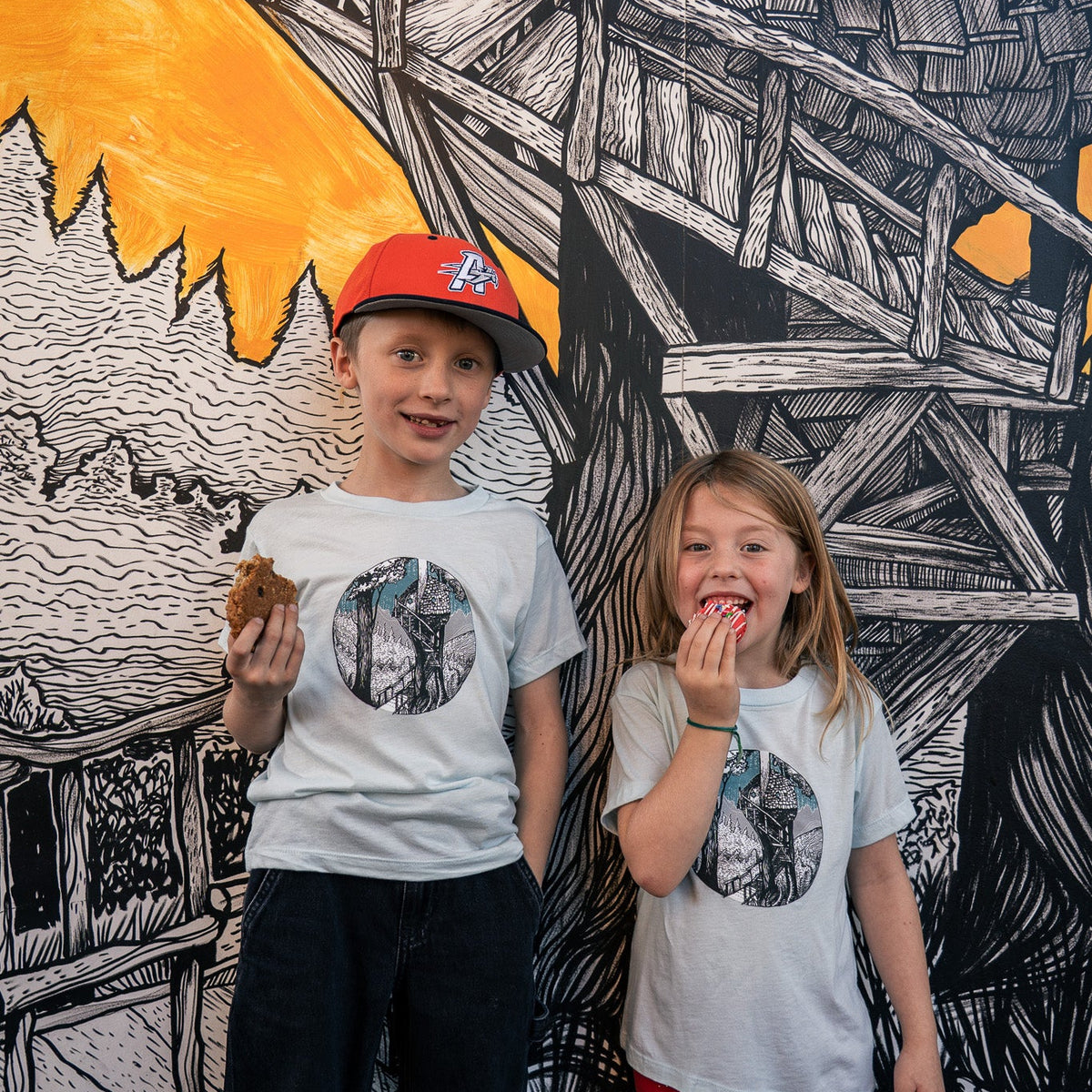 Nelson Treehouse Kids Beehive Tee