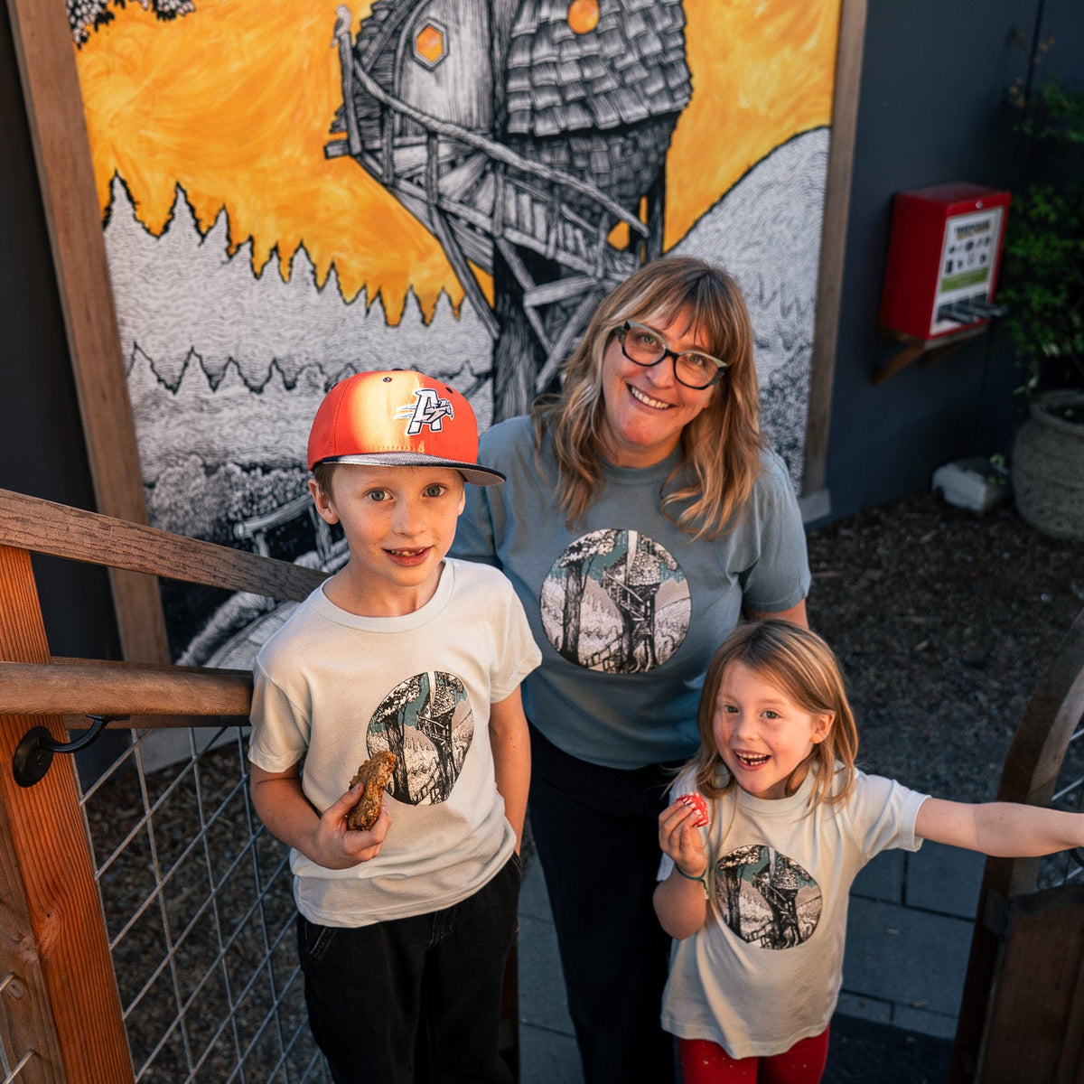Nelson Treehouse Kids Beehive Tee