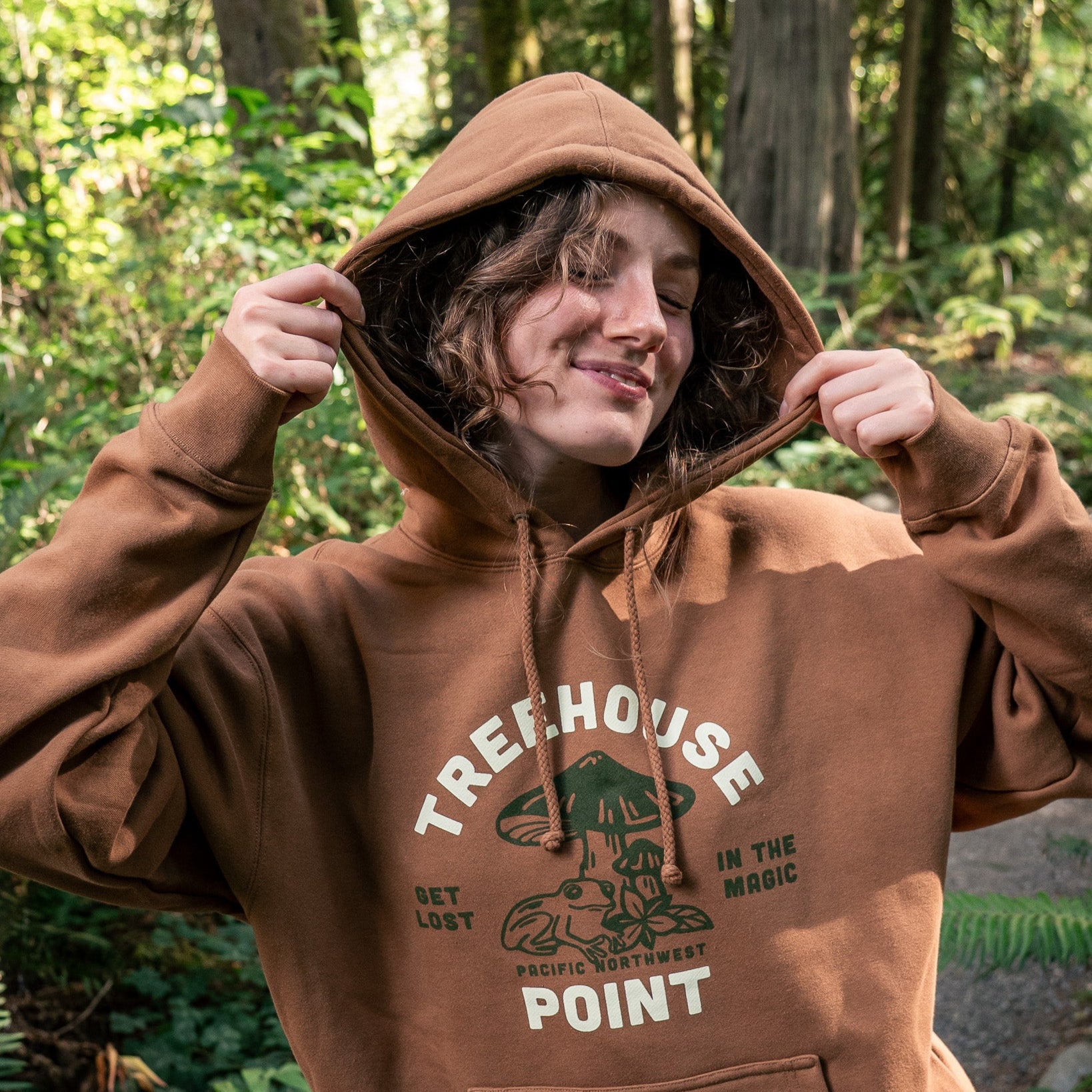 Treehouse Point-Sweatshirt mit Rundhalsausschnitt