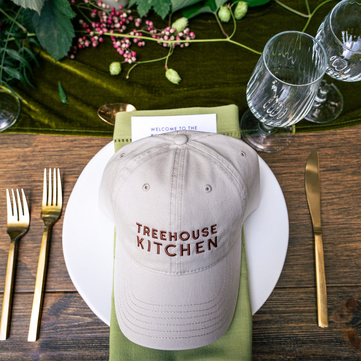 Treehouse Kitchen Baseball Hat