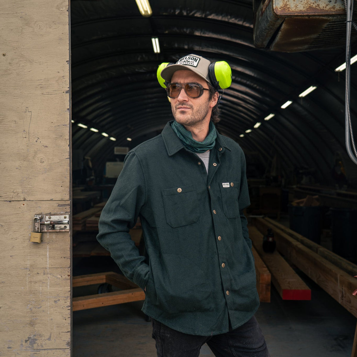 Nelson Treehouse Carpenter Flannel Shacket
