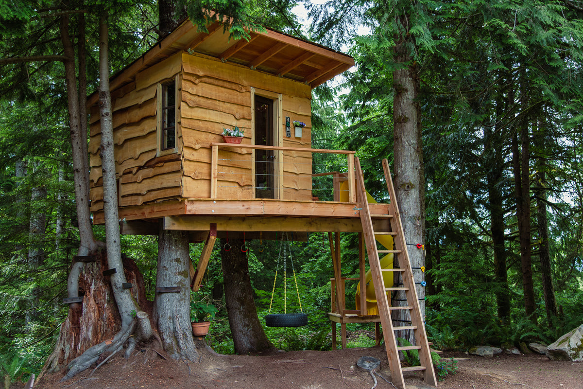 Tree House Lean To Treehouse Platform Examples – Be in a Tree
