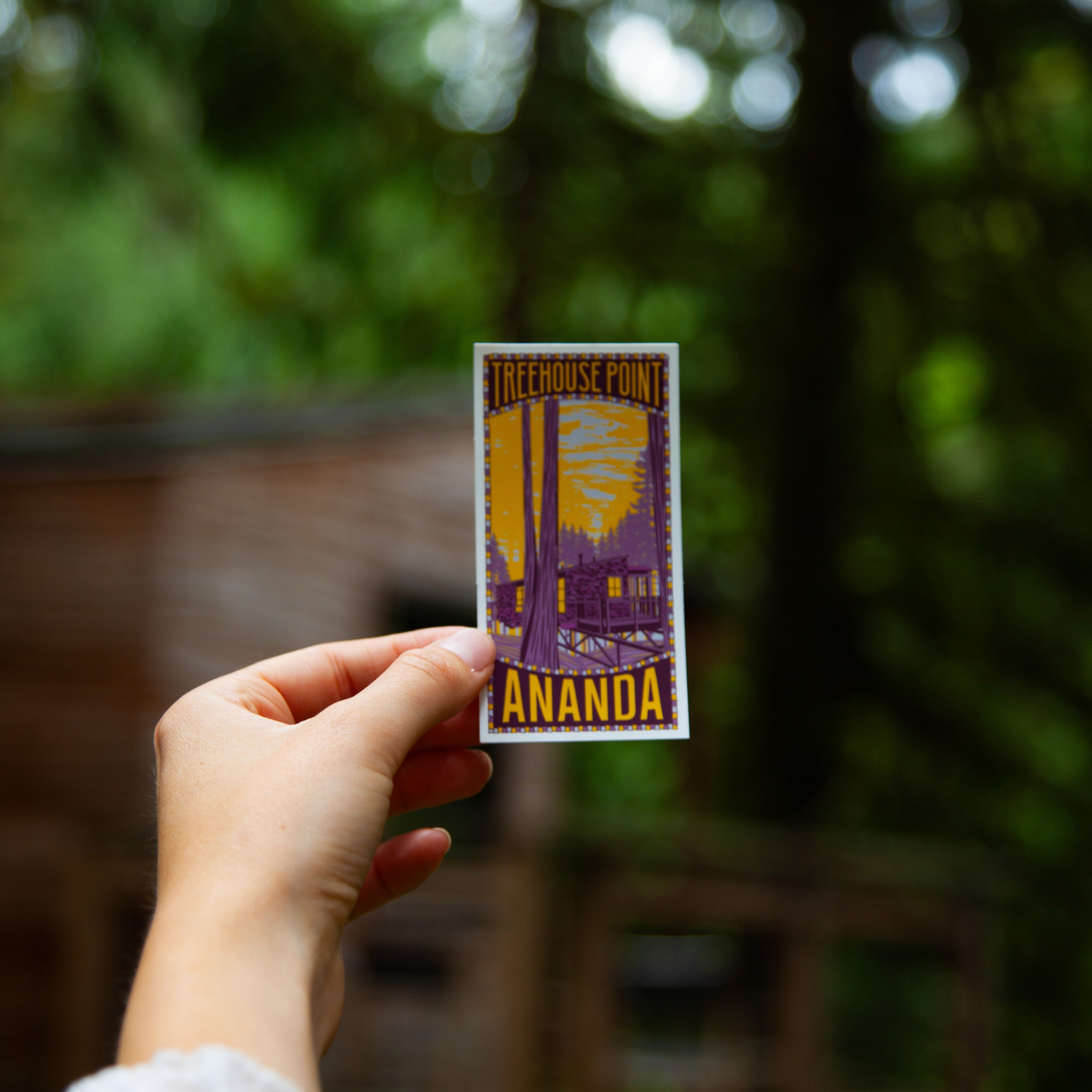 Treehouse Point Stickers