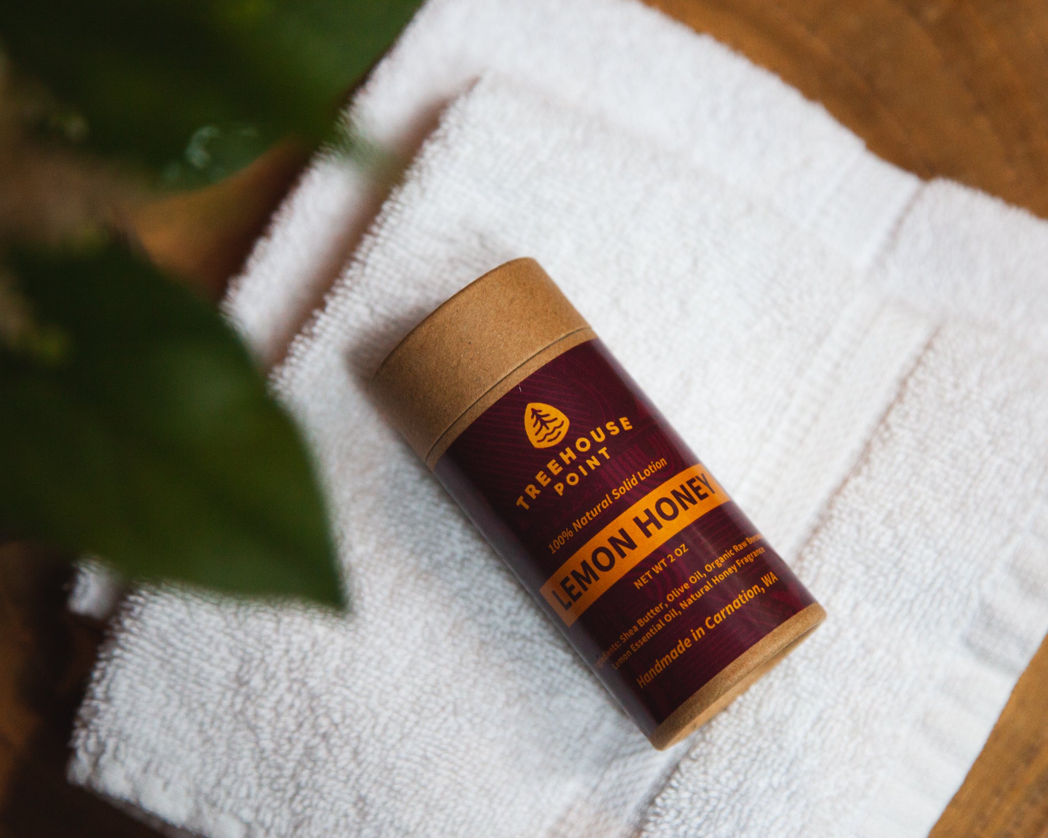 TreeHouse Point Natürliche feste Lotion