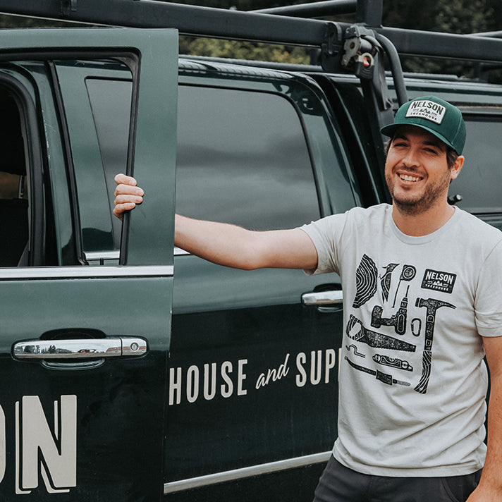 Camiseta de herramientas de la casa del árbol
