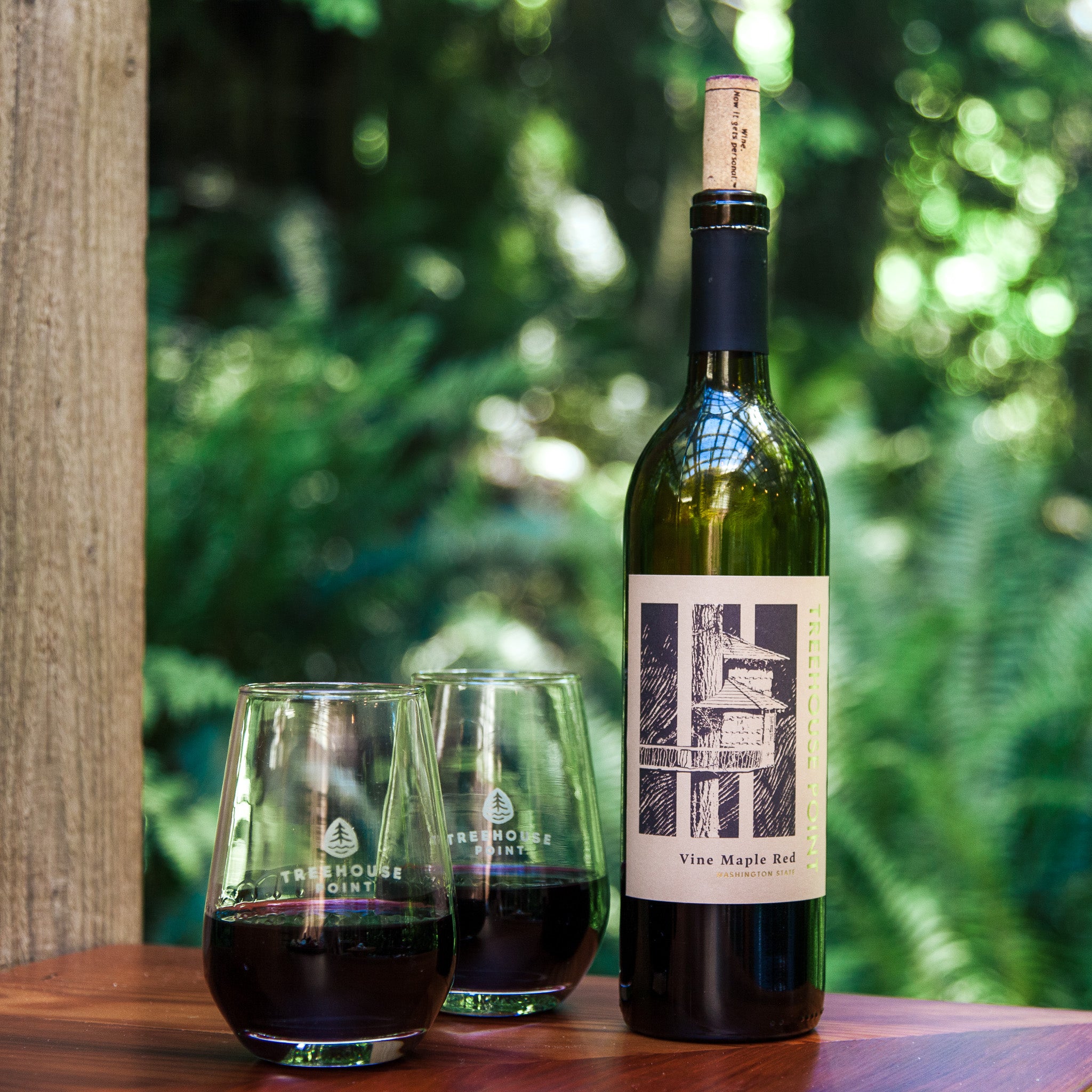 Par de copas de vino sin tallo
