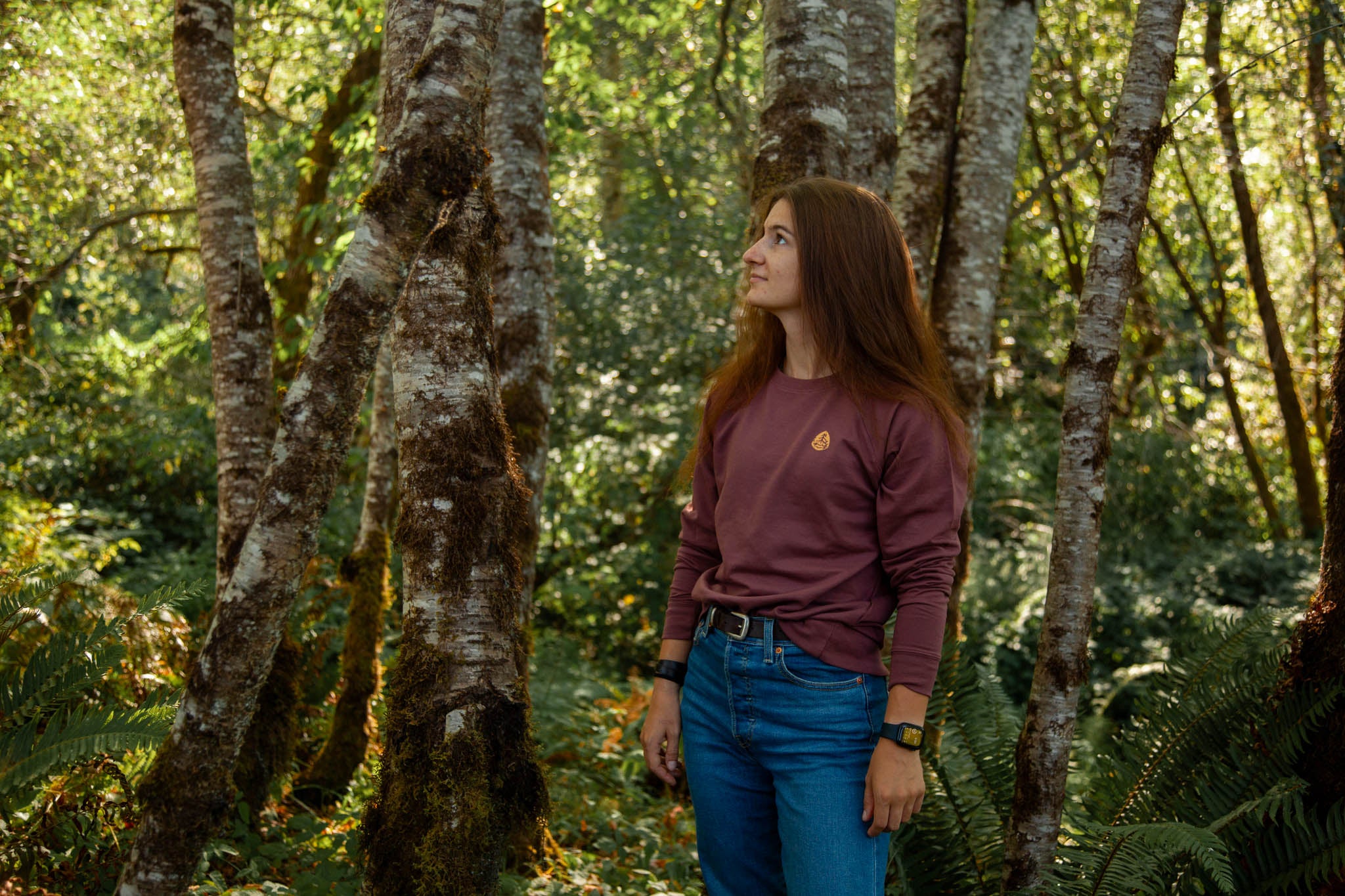 Treehouse Point-Sweatshirt mit Rundhalsausschnitt