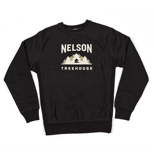 Classic Crew Neck Sweatshirt - Black