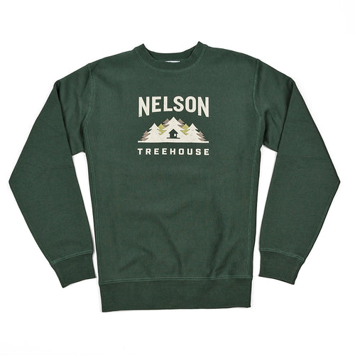 Classic Crew Neck Sweatshirt - Green