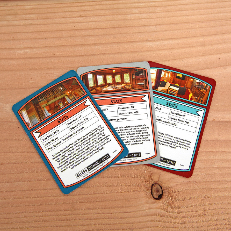 Treehouse Trading Cards
