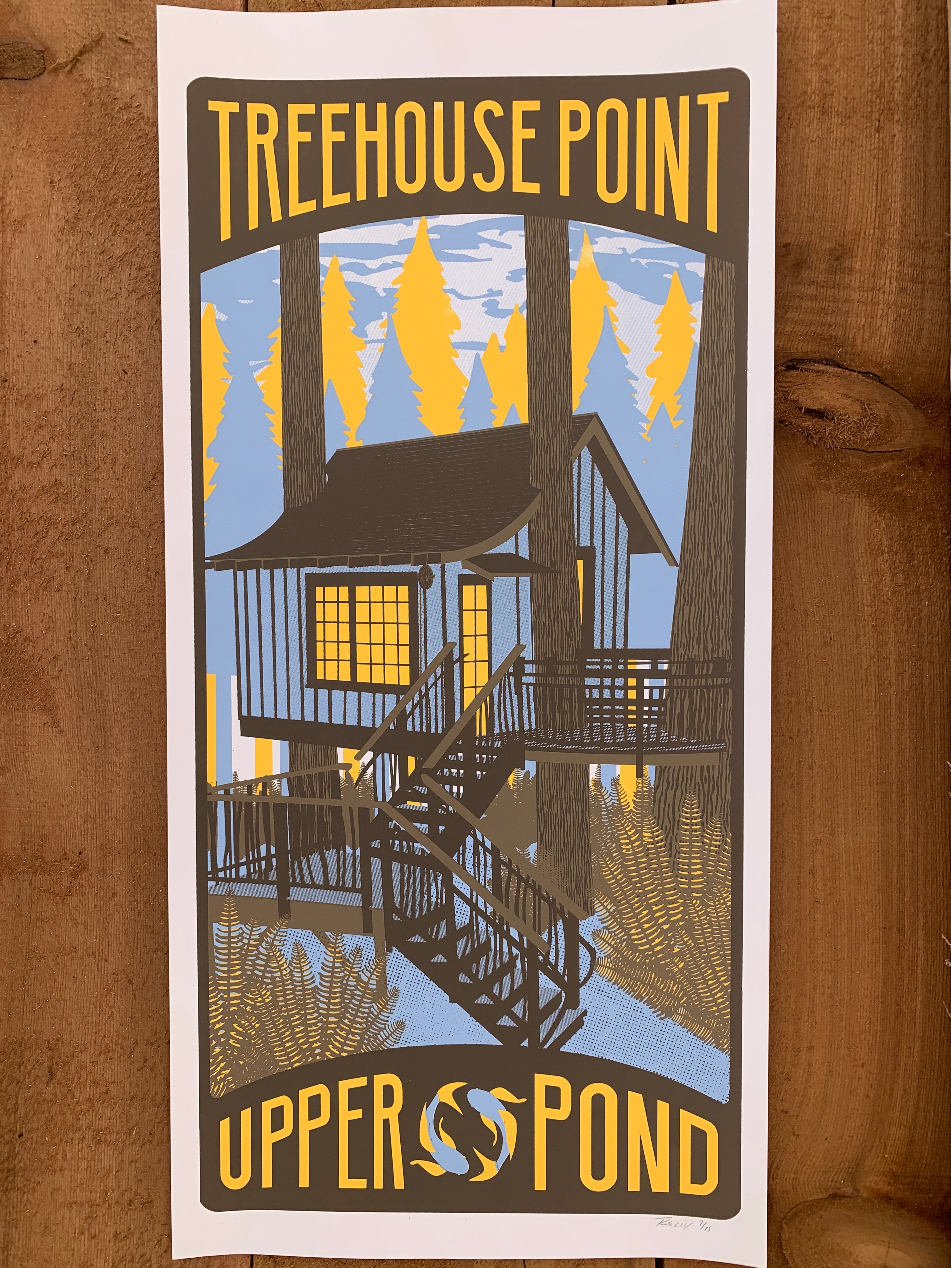 Upper Pond Poster - Second Edition