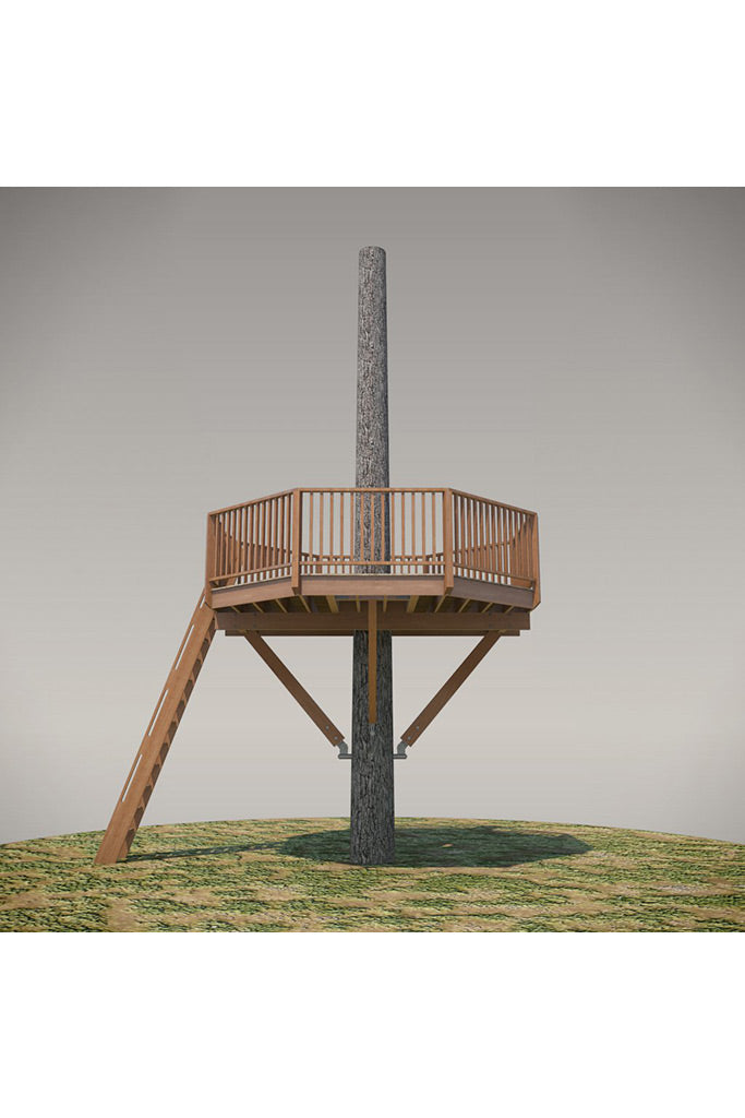 Simple Treehouse Platform