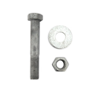 3/4" x 5" Galvanized Hex Bolt with Nut and Washer
