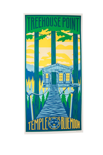 Temple of the Blue Moon Poster - Limited Edition