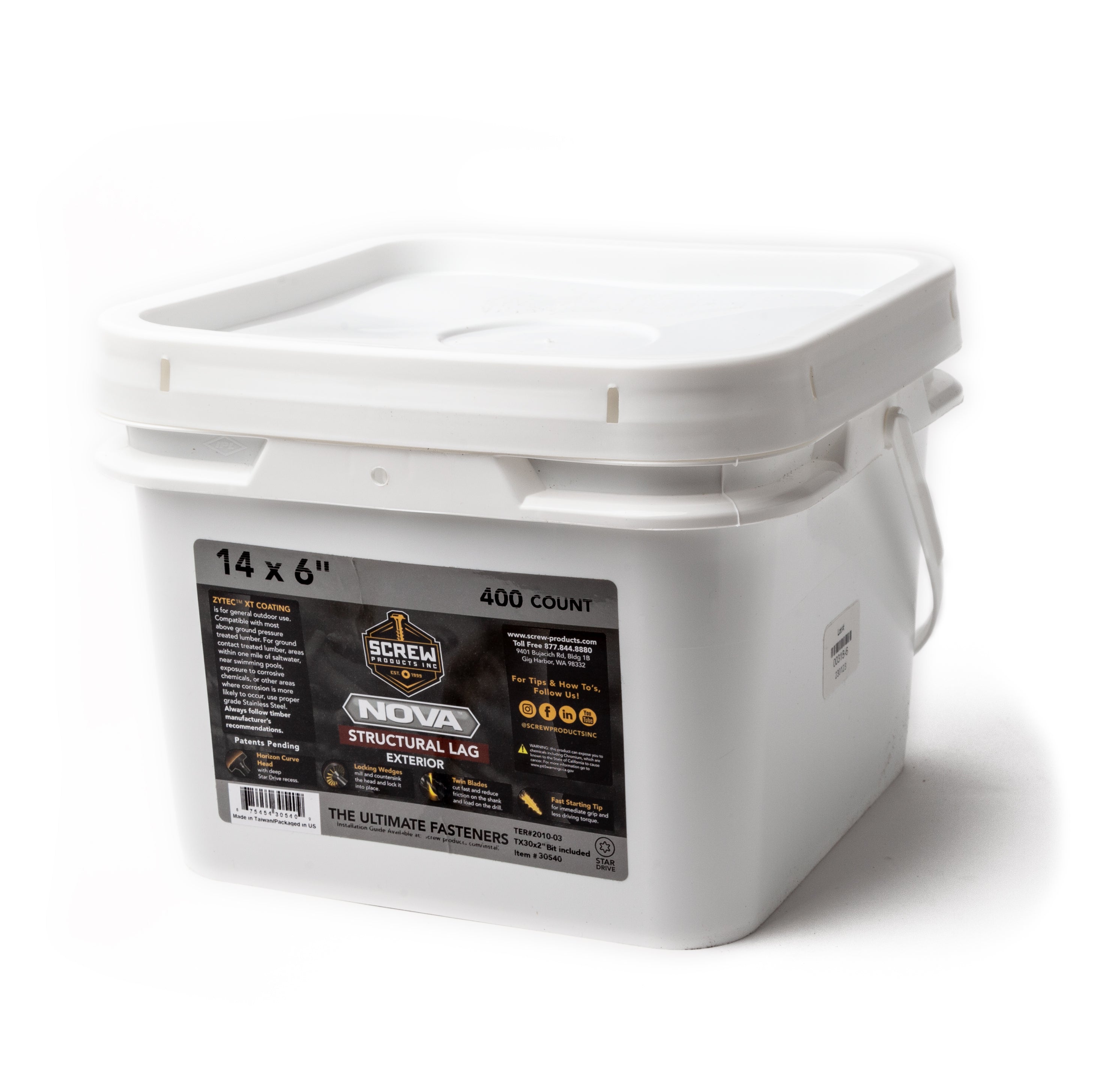 #14x6" - Structural Lag Screws