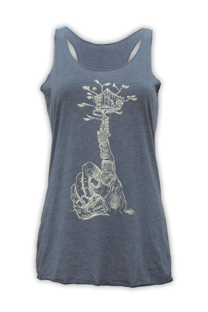 To The Trees Racerback Tank