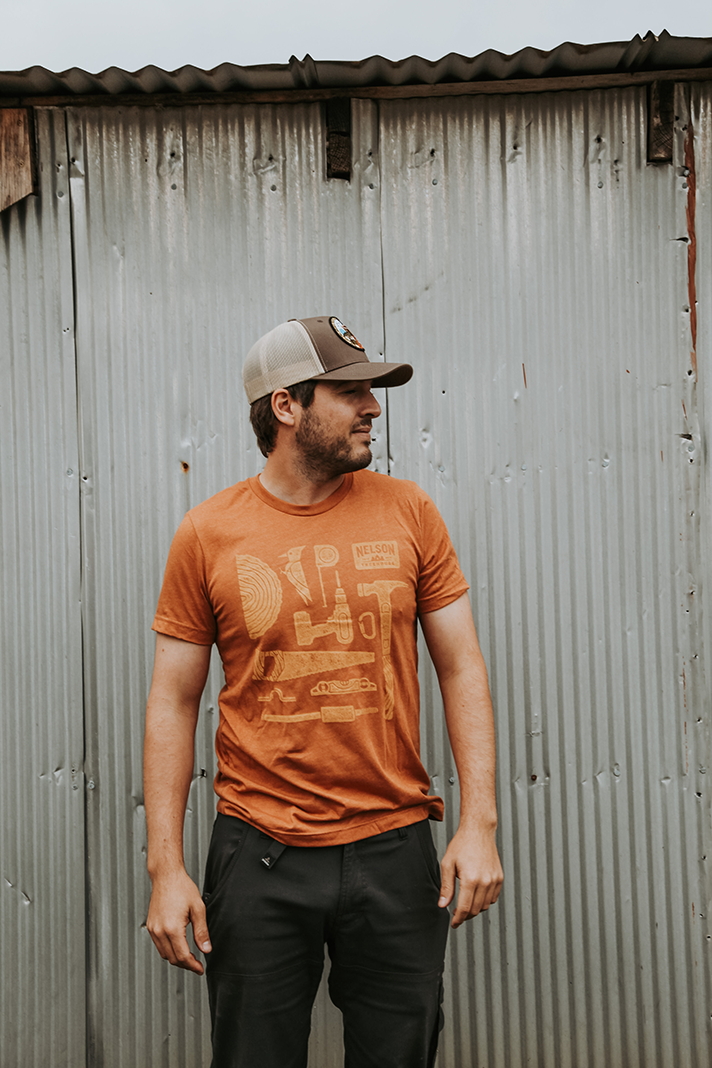 Camiseta de herramientas de la casa del árbol