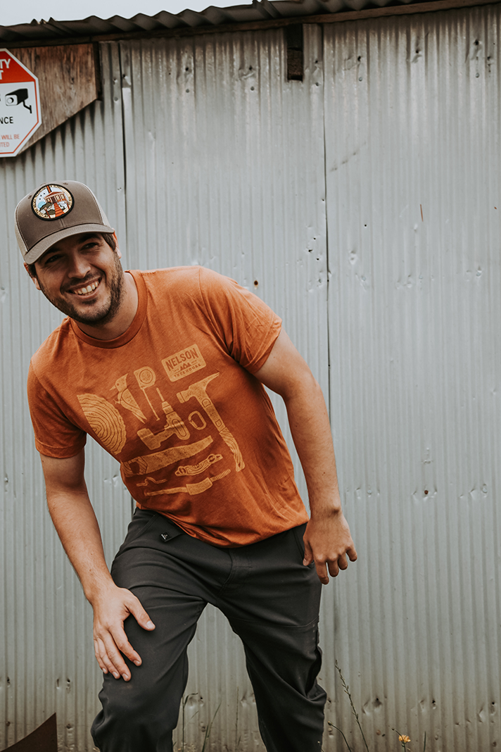 Camiseta de herramientas de la casa del árbol